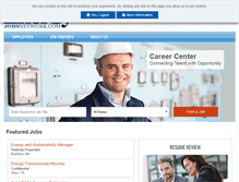 Tablet Screenshot of energyjobsnetwork.com